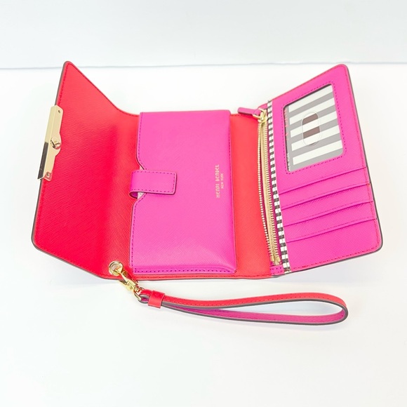Henri Bendel Vibrant Pink Wristlet - Picture 8 of 12